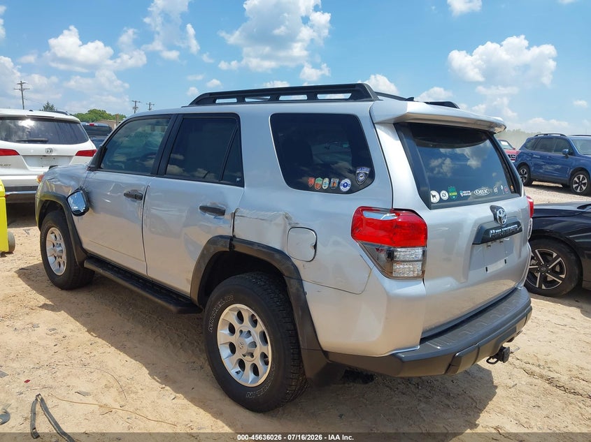2013 Toyota 4runner VIN JTEBU5JR4D5114708 IAAI salvage auction — SIDE, Salvage Title, sold $5,200 on 2026-07-29 (photo 3)