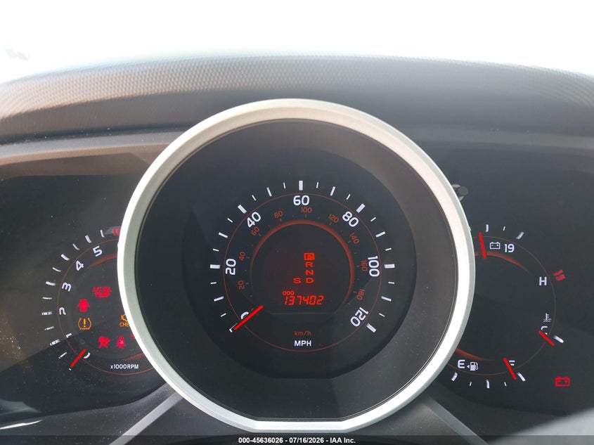 2013 Toyota 4runner VIN JTEBU5JR4D5114708 IAAI salvage auction — SIDE, Salvage Title, sold $5,200 on 2026-07-29 (photo 7)