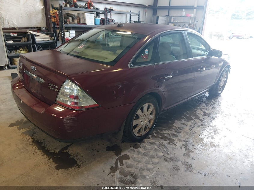 2008 Ford Taurus VIN 1FAHP25W88G144332 IAAI salvage auction — FRONT END, Salvage (Kentucky), sold $275 on 2026-08-20 (photo 4)