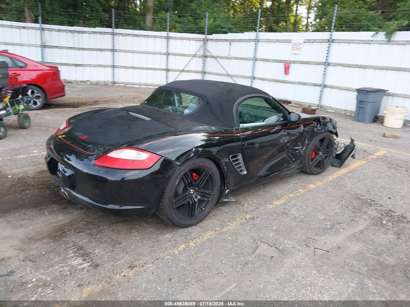 2006 Porsche Boxster VIN WP0CB29846S730230 IAAI salvage auction — RIGHT SIDE, Clear (Michigan), sold $5,975 on 2026-08-10 (photo 4)