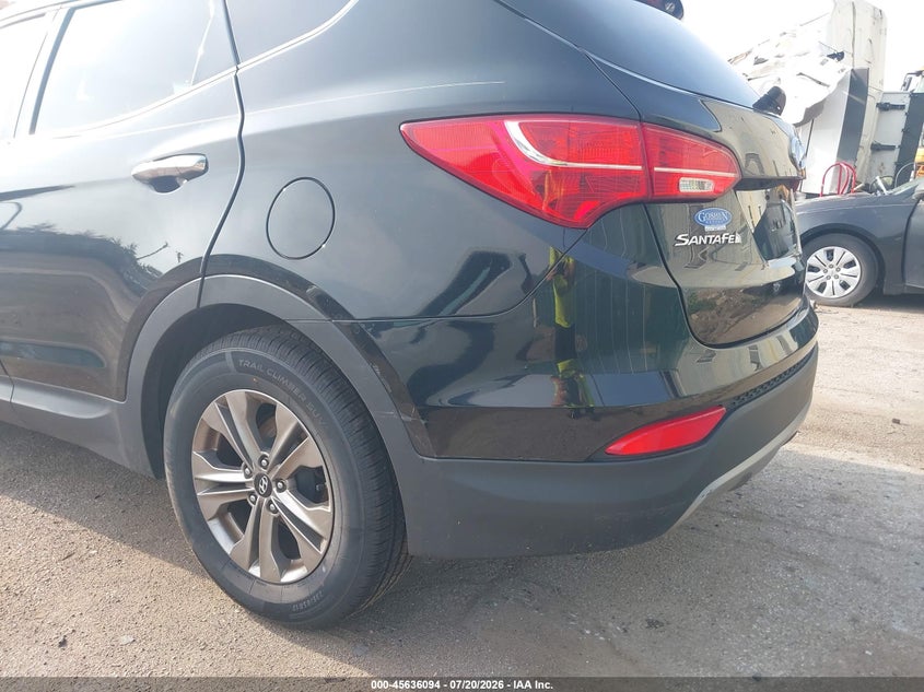 2016 Hyundai Santa fe VIN 5XYZT3LB9GG374902 IAAI salvage auction — NORMAL WEAR, Clear (Indiana), sold $1,850 on 2026-07-28 (photo 6)