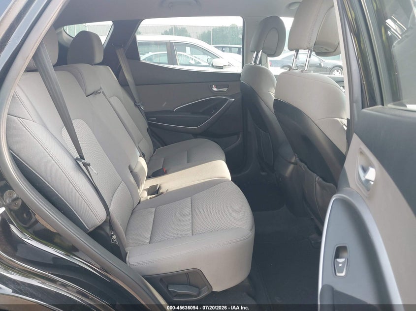 2016 Hyundai Santa fe VIN 5XYZT3LB9GG374902 IAAI salvage auction — NORMAL WEAR, Clear (Indiana), sold $1,850 on 2026-07-28 (photo 8)