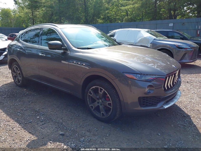 2017 Maserati Levante VIN ZN661XUL8HX231234 IAAI salvage auction — REAR END, Salvage (New Jersey), sold $6,300 on 2026-08-01 (photo 1)