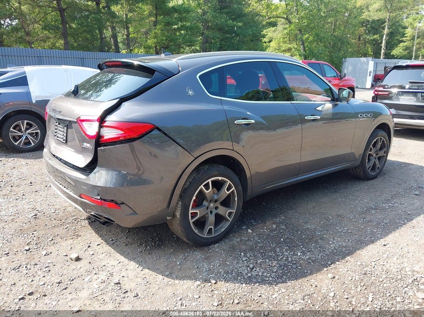 2017 Maserati Levante VIN ZN661XUL8HX231234 IAAI salvage auction — REAR END, Salvage (New Jersey), sold $6,300 on 2026-08-01 (photo 4)