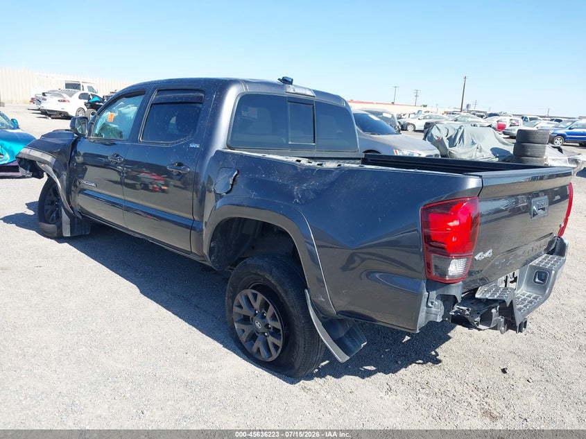 2020 Toyota Tacoma VIN 3TMCZ5AN3LM292271 IAAI salvage auction — ROLLOVER, Wait Title, sold $4,950 on 2026-08-15 (photo 3)
