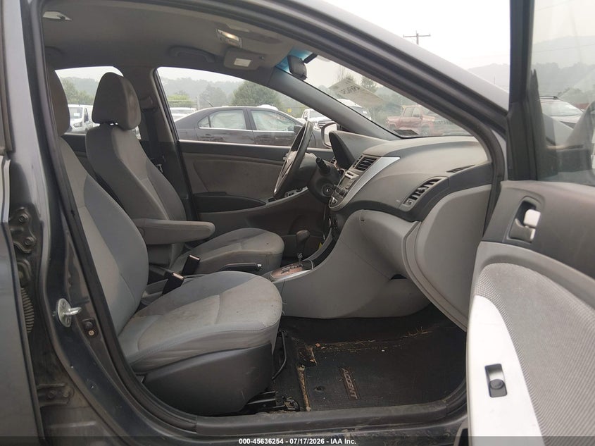 2012 Hyundai Accent VIN KMHCT4AE4CU075170 IAAI salvage auction — NORMAL WEAR, Clear (Pennsylvania), sold $375 on 2026-07-29 (photo 5)