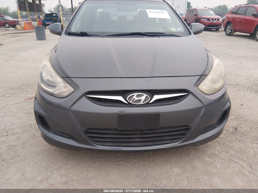 2012 Hyundai Accent VIN KMHCT4AE4CU075170 IAAI salvage auction — NORMAL WEAR, Clear (Pennsylvania), sold $375 on 2026-07-29 (photo 6)