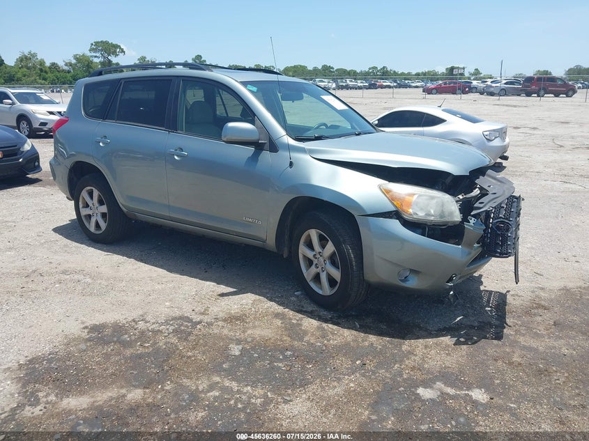 2008 Toyota Rav4 VIN JTMBD31VX86082644 IAAI salvage auction — FRONT END, Rebuildable (Florida), sold $250 on 2026-07-30 (photo 1)