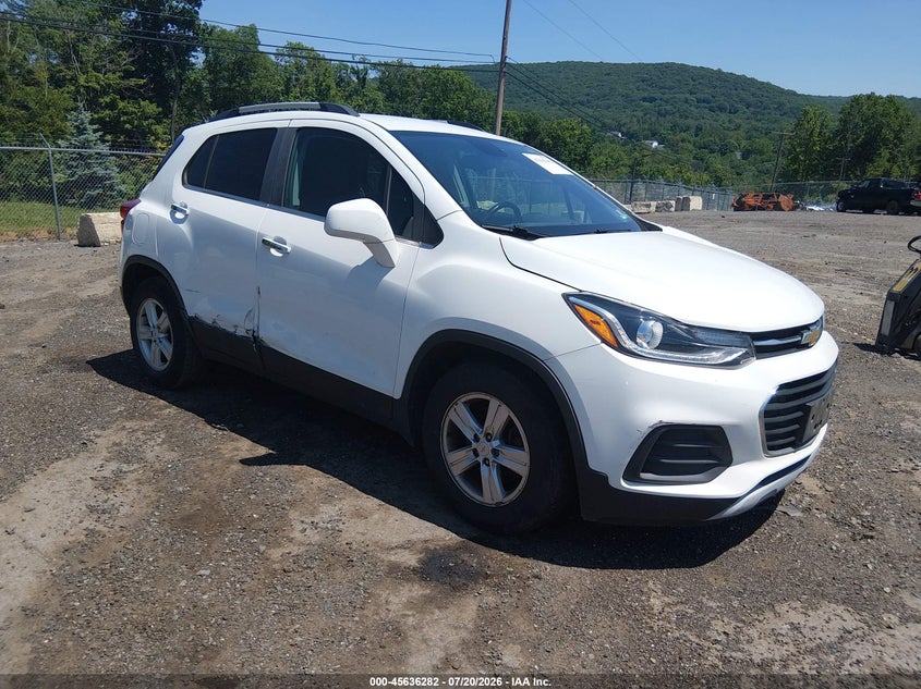 2017 Chevrolet Trax VIN KL7CJLSB9HB050404 IAAI salvage auction — NORMAL WEAR, Clear (New Jersey), sold $125 on 2026-07-23 (photo 1)