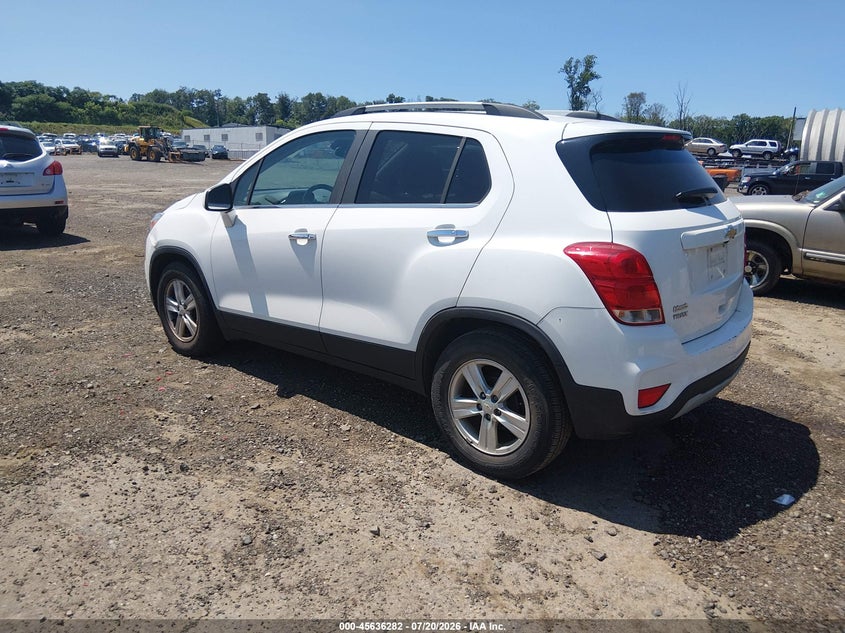 2017 Chevrolet Trax VIN KL7CJLSB9HB050404 IAAI salvage auction — NORMAL WEAR, Clear (New Jersey), sold $125 on 2026-07-23 (photo 3)