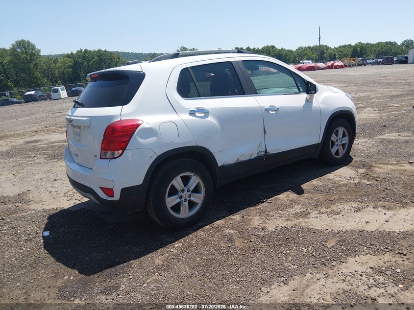 2017 Chevrolet Trax VIN KL7CJLSB9HB050404 IAAI salvage auction — NORMAL WEAR, Clear (New Jersey), sold $125 on 2026-07-23 (photo 4)