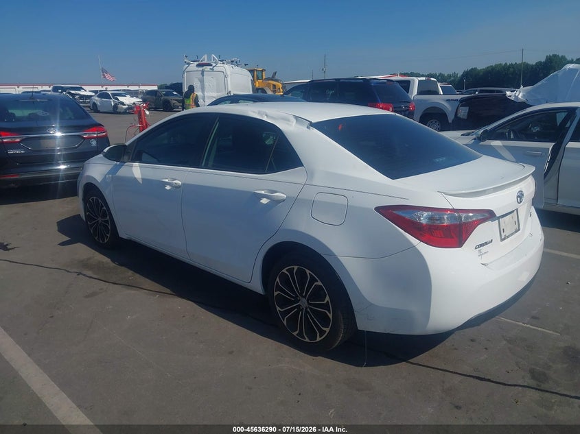 2016 Toyota Corolla VIN 5YFBURHE6GP484127 IAAI salvage auction — LEFT SIDE, Salvage (North Carolina), sold $3,250 on 2026-07-29 (photo 3)