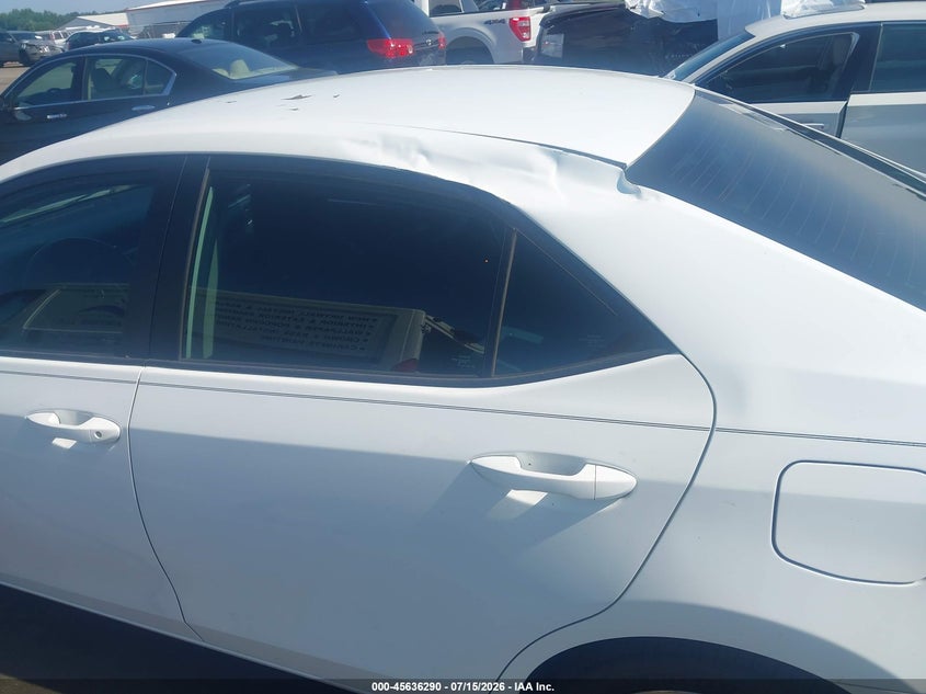 2016 Toyota Corolla VIN 5YFBURHE6GP484127 IAAI salvage auction — LEFT SIDE, Salvage (North Carolina), sold $3,250 on 2026-07-29 (photo 6)