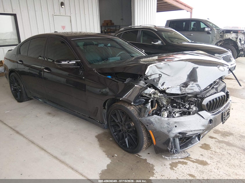 2018 BMW 5er VIN WBAJE5C51JWA96200 — IAAI salvage auction photo