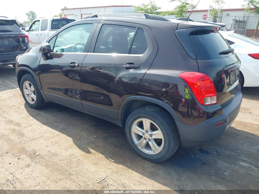 2015 Chevrolet Trax VIN KL7CJRSB1FB242562 IAAI salvage auction — NORMAL WEAR, Clear (Michigan), sold $1,425 on 2026-07-30 (photo 3)