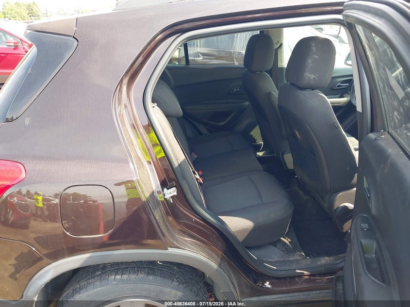 2015 Chevrolet Trax VIN KL7CJRSB1FB242562 IAAI salvage auction — NORMAL WEAR, Clear (Michigan), sold $1,425 on 2026-07-30 (photo 8)