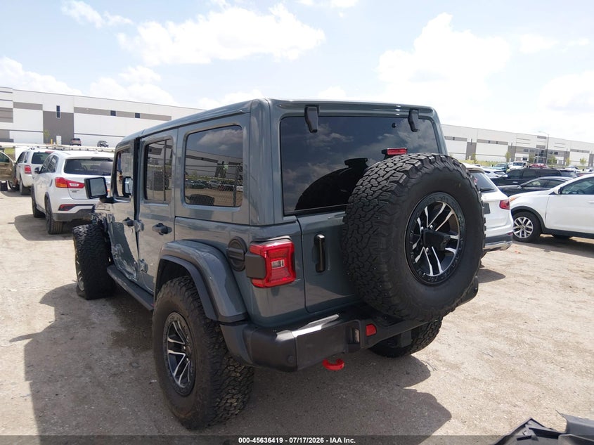 2024 Jeep Wrangler / VIN 1C4RJXFG8RW260951 IAAI salvage auction — LEFT FRONT, Salvage Title, sold $23,100 on 2026-08-07 (photo 3)