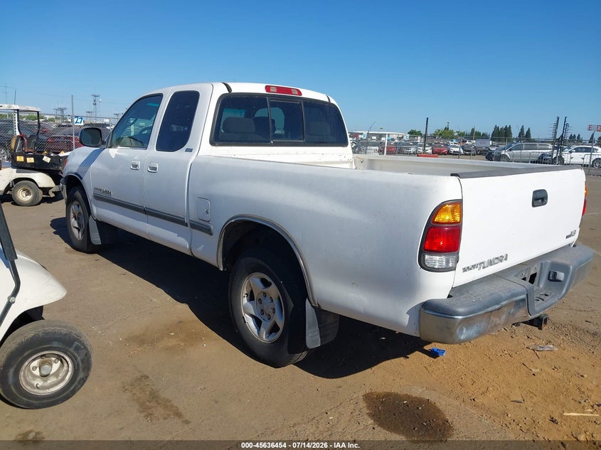 2002 Toyota Tundra VIN 5TBRT34172S262688 IAAI salvage auction — NORMAL WEAR, Clear - Dealer Only (California), sold $2,900 on 2026-07-22 (photo 3)