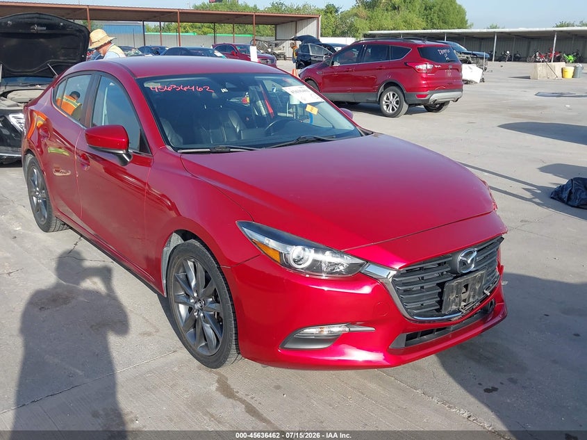 2018 Mazda 3 VIN 3MZBN1V3XJM244429 — IAAI salvage auction photo
