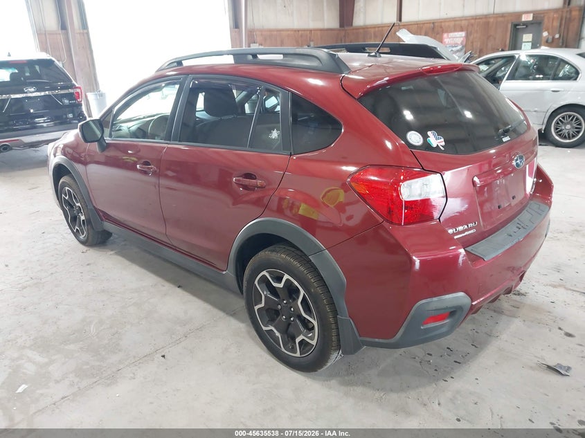 2014 Subaru Xv VIN JF2GPAVC9E8270325 IAAI salvage auction — NORMAL WEAR, Clear (New York), sold $725 on 2026-07-29 (photo 3)