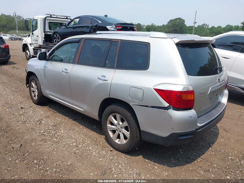 2008 Toyota Highlander VIN JTEES42A882053408 IAAI salvage auction — NORMAL WEAR, Clear (New York), sold $275 on 2026-07-21 (photo 3)