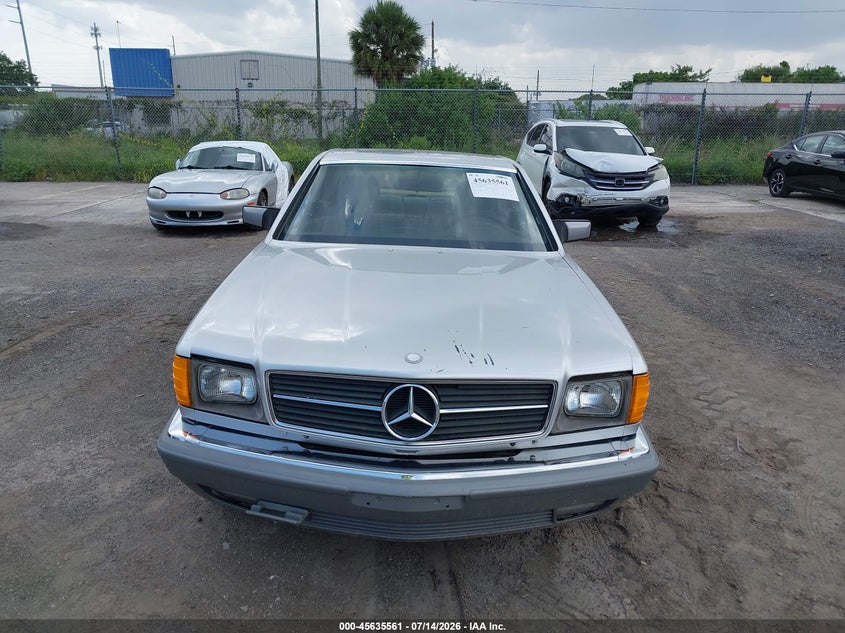 1984 Mercedes-benz 500 VIN WDBCA44A0EA021144 IAAI salvage auction — NORMAL WEAR, Clear (Florida), sold $3,400 on 2026-07-22 (photo 6)