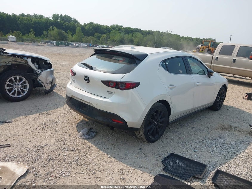 2021 Mazda 3 VIN JM1BPBNY4M1402926 IAAI salvage auction — FRONT END, Wait Title, sold $8,100 on 2026-08-16 (photo 4)