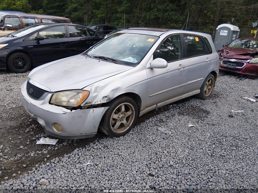 2005 Kia Spectra VIN KNAFE161855070533 IAAI salvage auction — NORMAL WEAR, Clear (South Carolina), sold $25 on 2026-07-28 (photo 2)