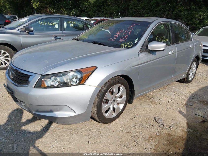 2009 Honda Accord VIN 1HGCP26819A015696 IAAI salvage auction — NORMAL WEAR, Clear (Indiana), sold $1,425 on 2026-07-28 (photo 2)