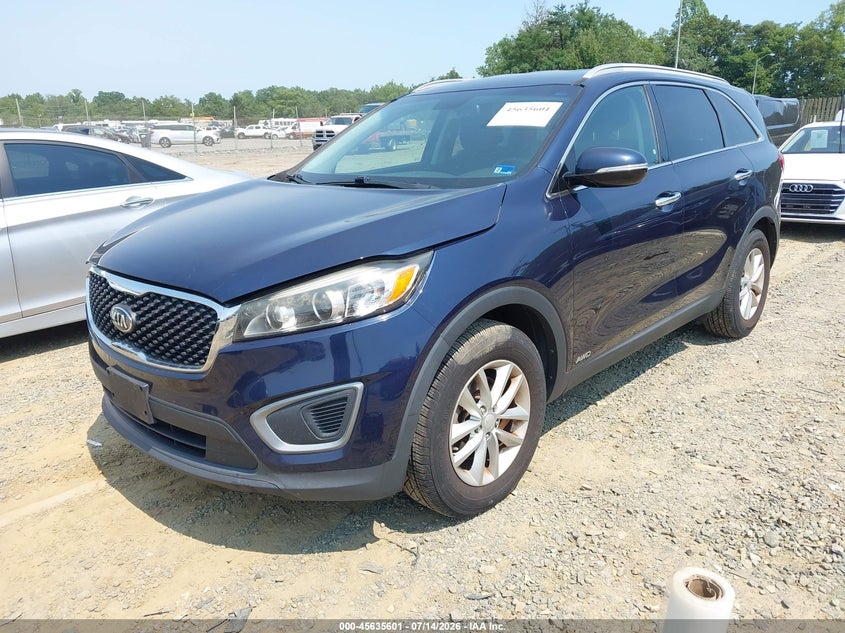 2016 Kia Sorento VIN 5XYPGDA39GG045808 IAAI salvage auction — NORMAL WEAR, Clear (Virginia), sold $1,700 on 2026-07-27 (photo 2)