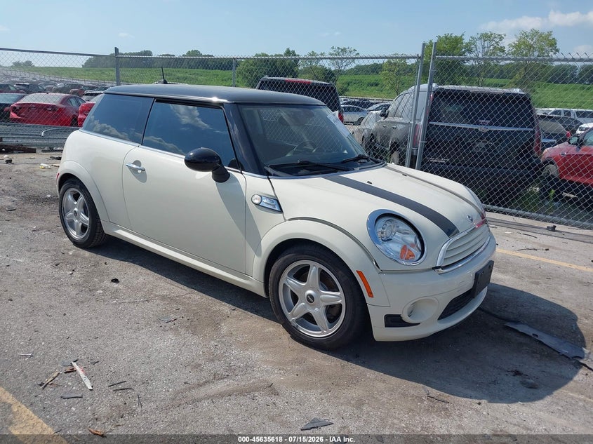 2010 Mini Cooper VIN WMWMF3C55ATZ65183 IAAI salvage auction — FRESH WATER, Salvage (Iowa), sold $450 on 2026-08-18 (photo 1)