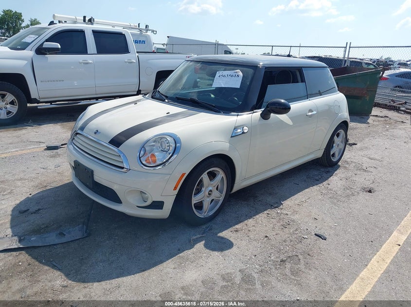 2010 Mini Cooper VIN WMWMF3C55ATZ65183 IAAI salvage auction — FRESH WATER, Salvage (Iowa), sold $450 on 2026-08-18 (photo 2)