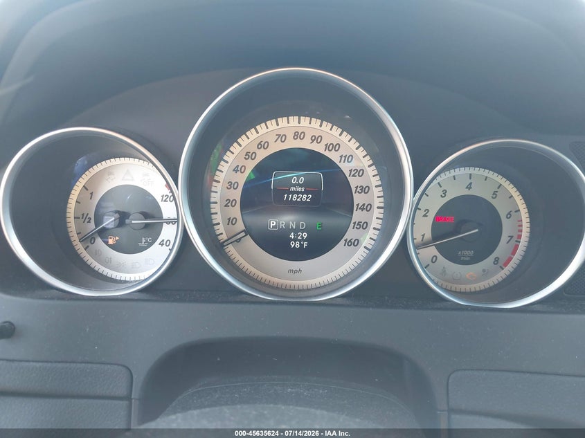 2014 Mercedes-benz C-klasse VIN WDDGF8AB4EA967651 IAAI salvage auction — NORMAL WEAR, Salvage Title, sold $575 on 2026-07-29 (photo 7)