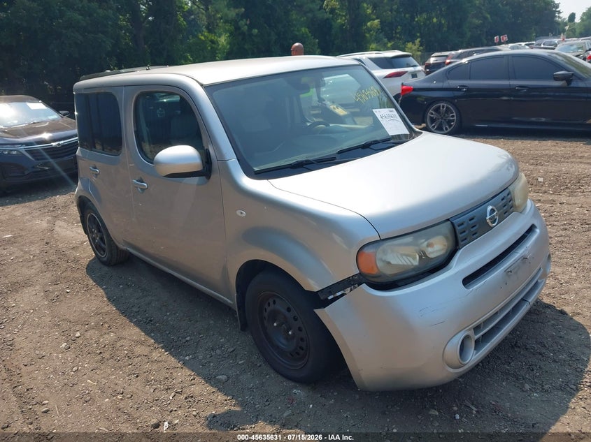 2009 Nissan Cube VIN JN8AZ28R79T110648 IAAI salvage auction — NORMAL WEAR, Clear (New York), sold $425 on 2026-07-28 (photo 1)
