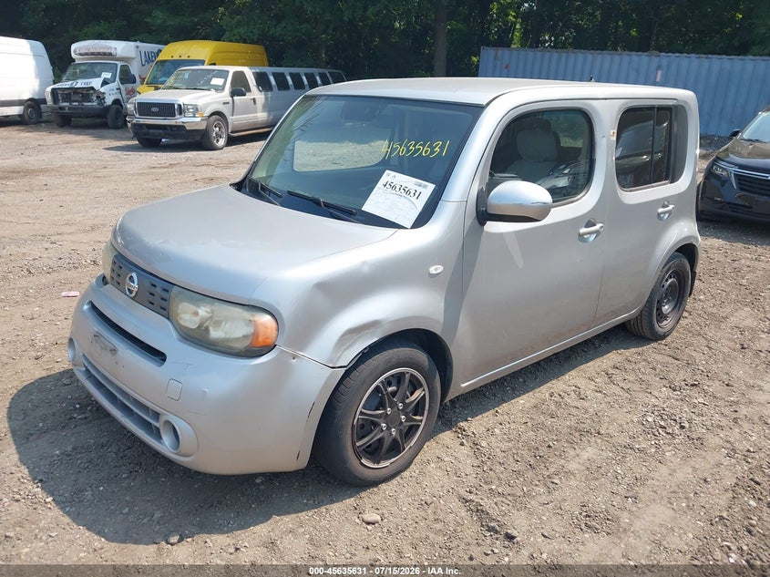 2009 Nissan Cube VIN JN8AZ28R79T110648 IAAI salvage auction — NORMAL WEAR, Clear (New York), sold $425 on 2026-07-28 (photo 2)