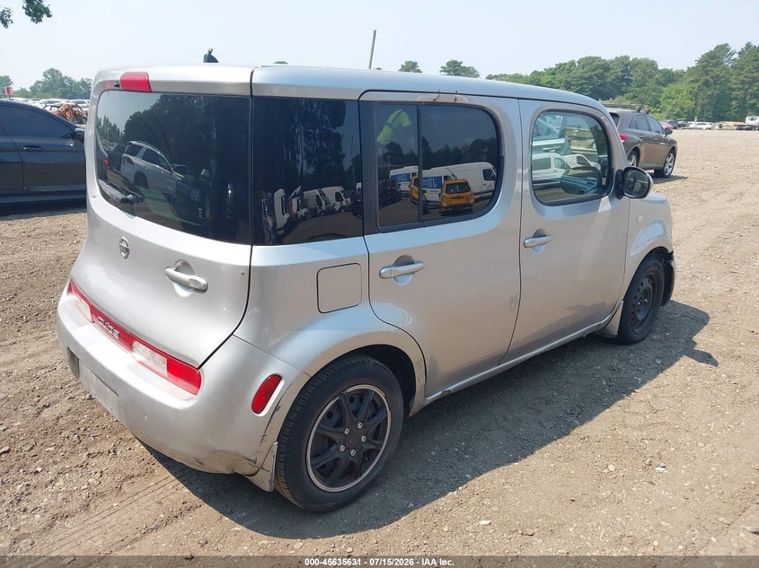 2009 Nissan Cube VIN JN8AZ28R79T110648 IAAI salvage auction — NORMAL WEAR, Clear (New York), sold $425 on 2026-07-28 (photo 4)