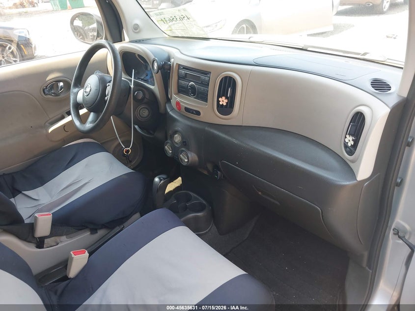 2009 Nissan Cube VIN JN8AZ28R79T110648 IAAI salvage auction — NORMAL WEAR, Clear (New York), sold $425 on 2026-07-28 (photo 5)