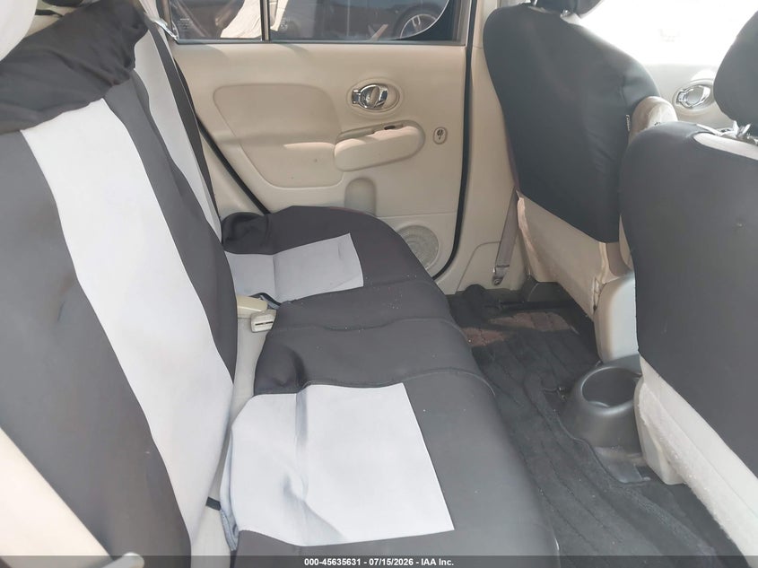 2009 Nissan Cube VIN JN8AZ28R79T110648 IAAI salvage auction — NORMAL WEAR, Clear (New York), sold $425 on 2026-07-28 (photo 8)