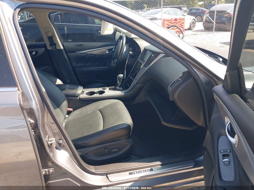 2014 Infiniti Q50 VIN JN1BV7AP2EM689654 IAAI salvage auction — REAR END, Salvage (Georgia), sold $1,825 on 2026-09-14 (photo 5)