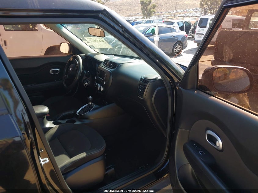 2018 Kia Soul VIN KNDJN2A27J7606387 IAAI salvage auction — NORMAL WEAR, Clear - Dealer Only (California), sold $575 on 2026-07-28 (photo 5)