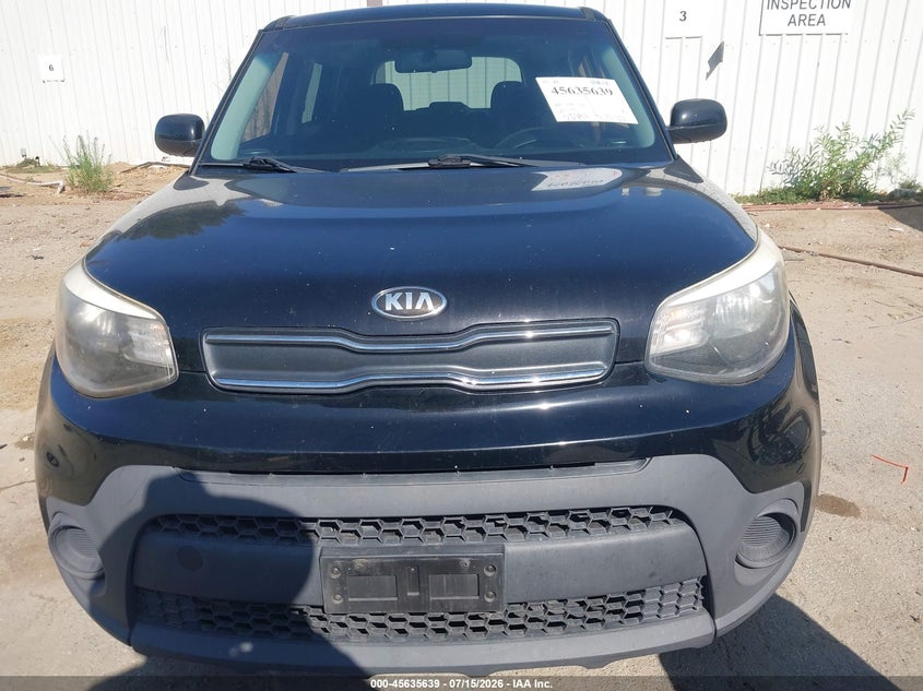 2018 Kia Soul VIN KNDJN2A27J7606387 IAAI salvage auction — NORMAL WEAR, Clear - Dealer Only (California), sold $575 on 2026-07-28 (photo 6)