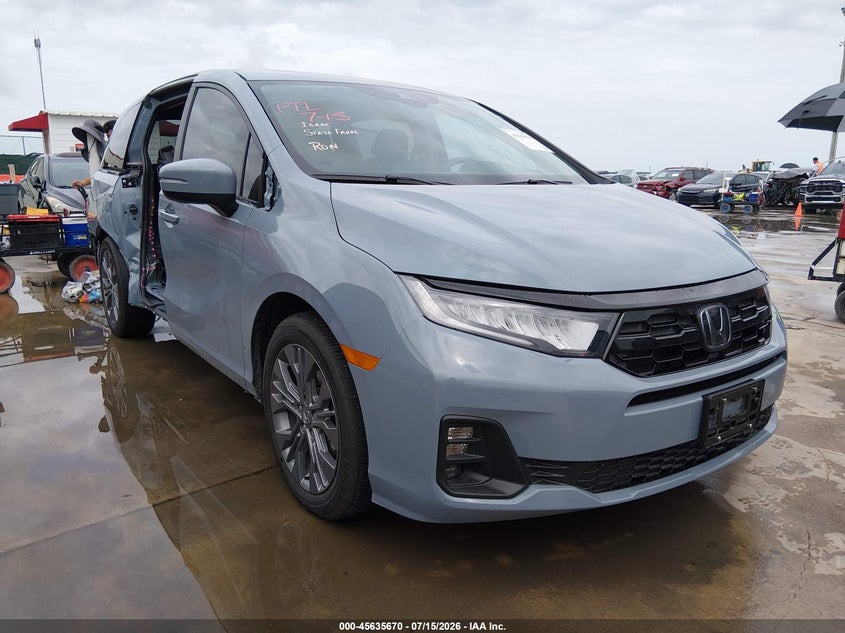 2025 Honda Odyssey VIN 5FNRL6H86SB021225 — IAAI salvage auction photo