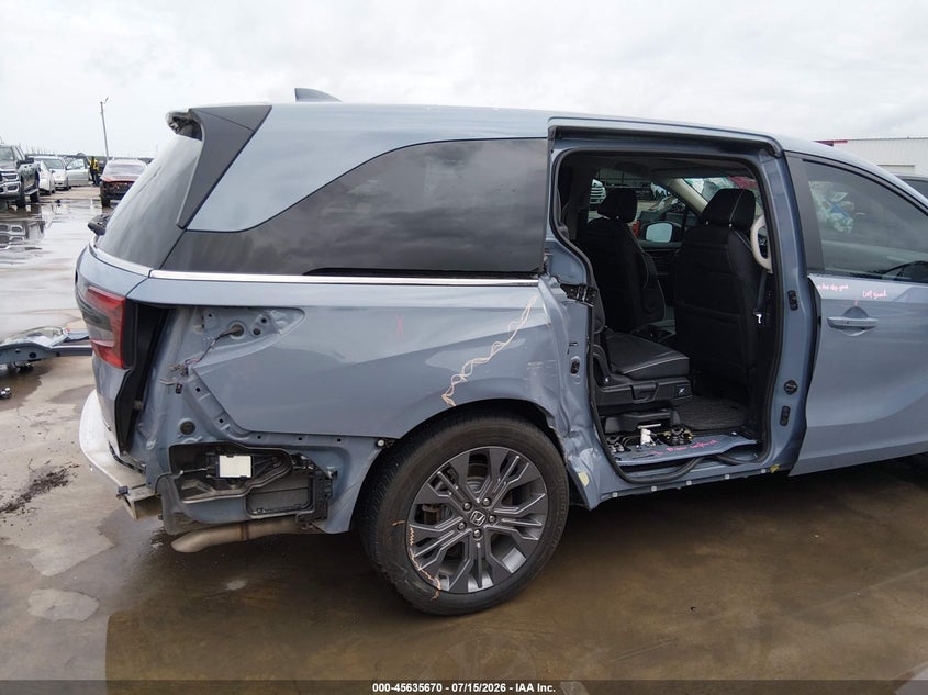 2025 Honda Odyssey VIN 5FNRL6H86SB021225 IAAI salvage auction — Right Side, Clear, sold $21,600 on 2026-09-01 (photo 6)