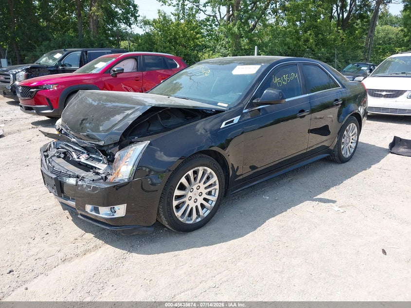 2011 Cadillac Cts VIN 1G6DJ5EY7B0171246 IAAI salvage auction — FRONT END, Clear (Indiana), sold $1,650 on 2026-09-09 (photo 2)