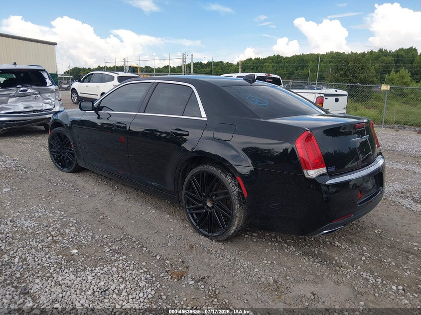2018 Chrysler 300 VIN 2C3CCAAG8JH209042 IAAI salvage auction — REAR END, Salvage Title, sold $2,350 on 2026-08-21 (photo 3)