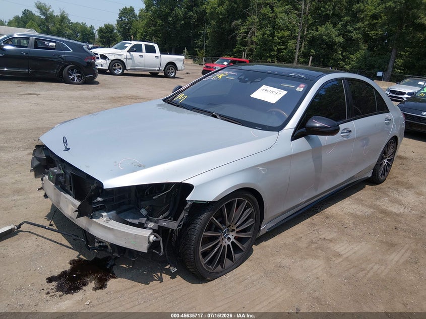 2014 Mercedes-benz S-klasse VIN WDDUG8CB7EA008807 IAAI salvage auction — FRONT END, Salvage Title, sold $6,000 on 2026-07-29 (photo 2)