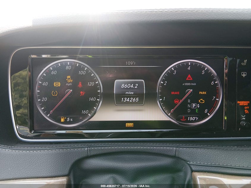 2014 Mercedes-benz S-klasse VIN WDDUG8CB7EA008807 IAAI salvage auction — FRONT END, Salvage Title, sold $6,000 on 2026-07-29 (photo 7)