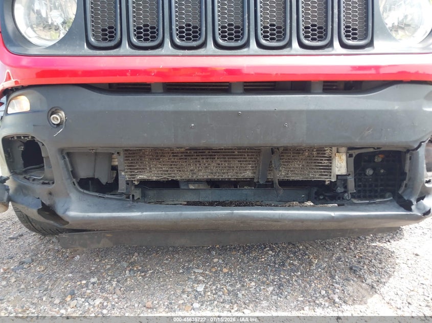 2018 Jeep Renegade VIN ZACCJABB3JPJ03131 IAAI salvage auction — FRONT END, Salvage (Louisiana), sold $2,050 on 2026-08-10 (photo 6)