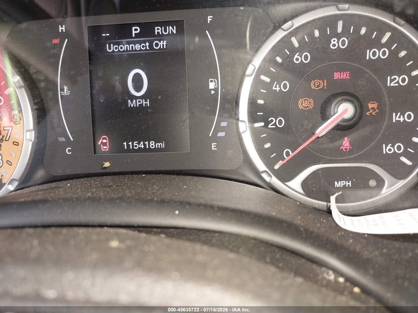 2018 Jeep Renegade VIN ZACCJABB3JPJ03131 IAAI salvage auction — FRONT END, Salvage (Louisiana), sold $2,050 on 2026-08-10 (photo 7)