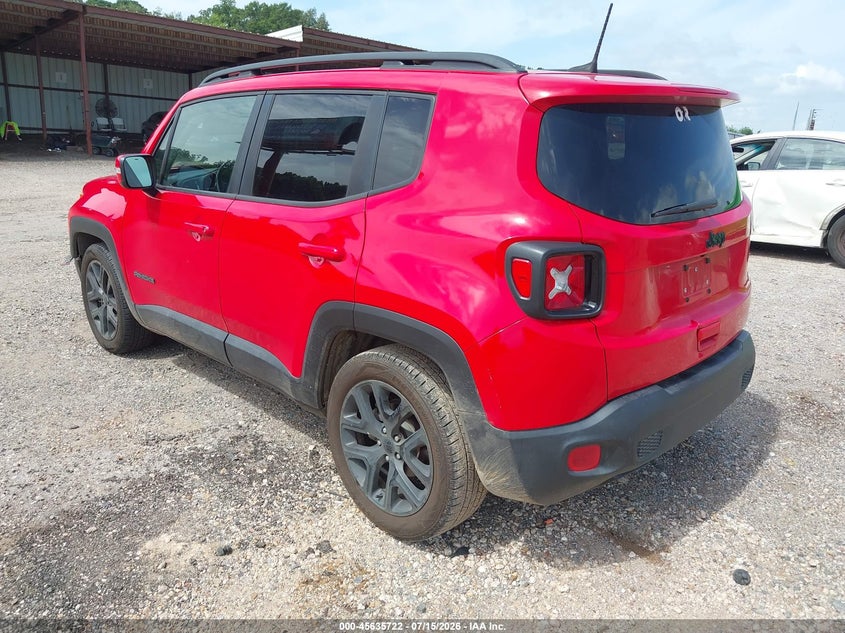 2018 Jeep Renegade VIN ZACCJABB3JPJ03131 IAAI salvage auction — FRONT END, Salvage (Louisiana), sold $2,050 on 2026-08-10 (photo 3)